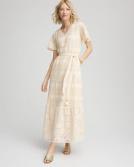 Crochet-Lace Maxi Dress
