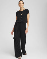 Petite Travelers™ Cap Sleeve Jumpsuit
