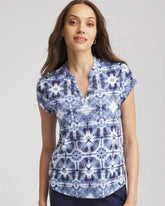 Zenergy® UPF Printed Polo Top