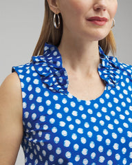 ® UPF Neema Dot Ruffle Tank