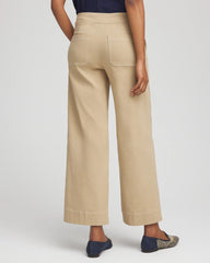 Brigitte™ Utility Wide-Leg Cropped Pants