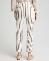 Brigitte™ Slub Striped Cropped Pants