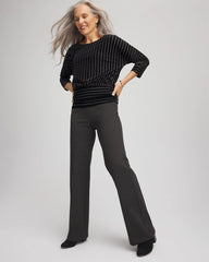 Juliet Wide Full-Length Ponte Pants