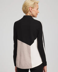 Zenergy® Luxe Colorblock Half-Zip Pullover