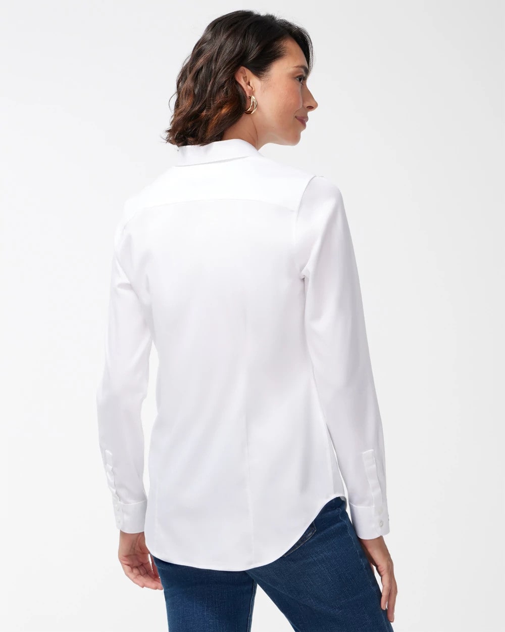 No Iron™ Fitted Stretch Shirt