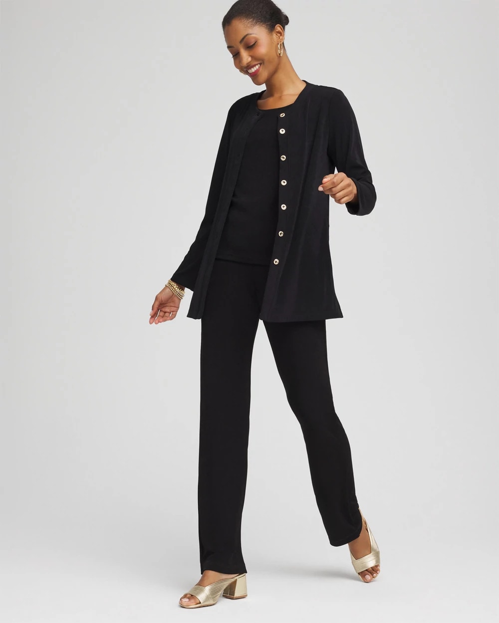 Travelers™ Collection Scoopneck Shirt Jacket