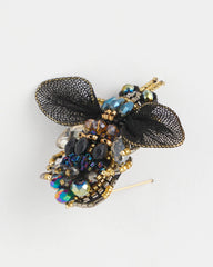 Beaded Bee Brooch