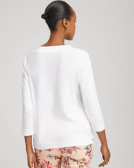 Short Pima 3/4 Sleeve Tee