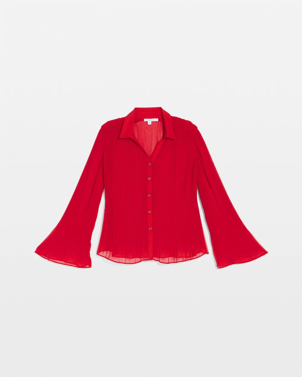 Pleated Georgette Blouse