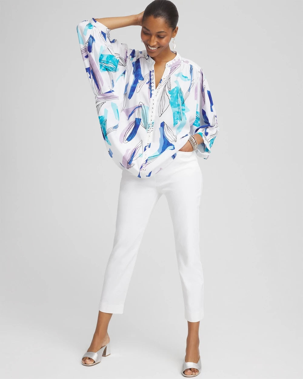 Batwing Sleeve Top