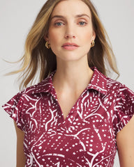 Zenergy® UPF Printed Polo Top
