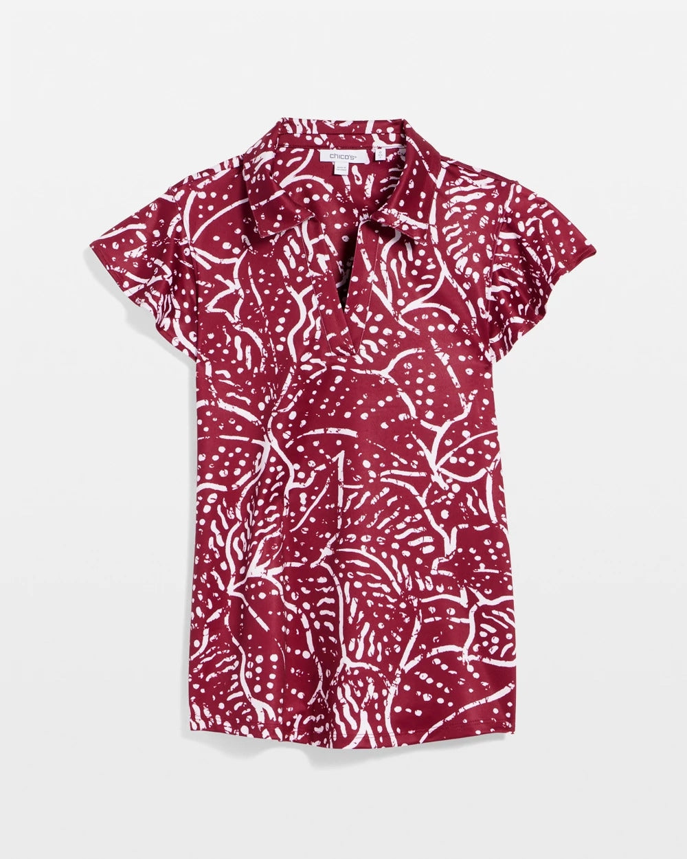 Zenergy® UPF Printed Polo Top
