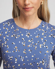 Printed Elbow Sleeve Tee