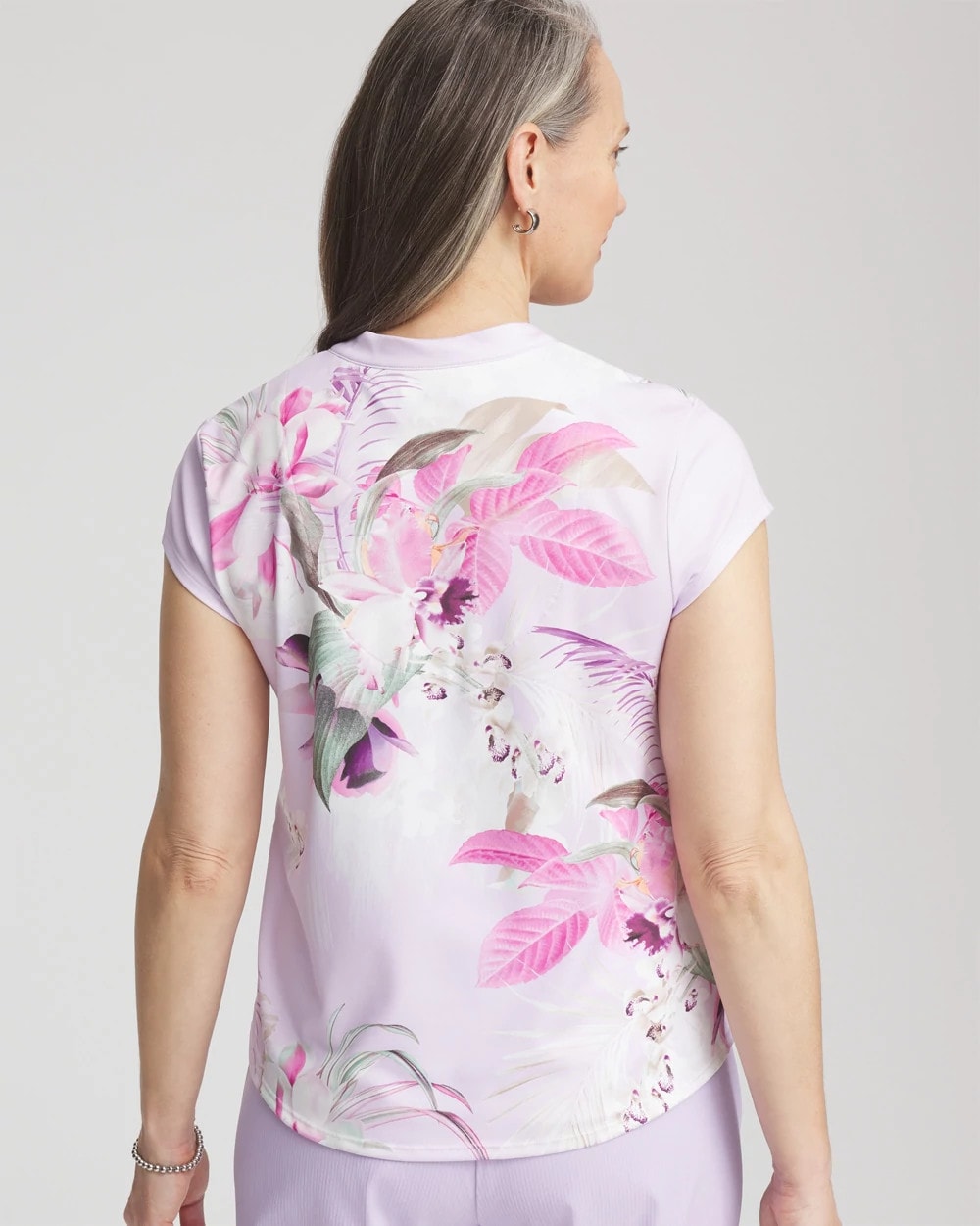 Zenergy® UPF Floral Polo