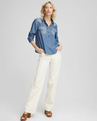 Tencel™ Colorblock Classic-Fit Shirt