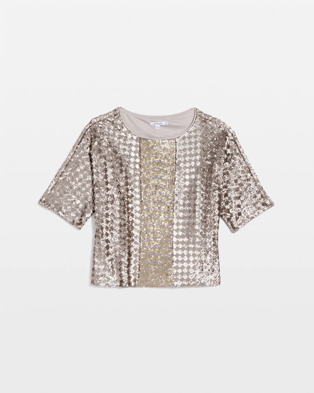 Art Deco Dolman Sequins Tee
