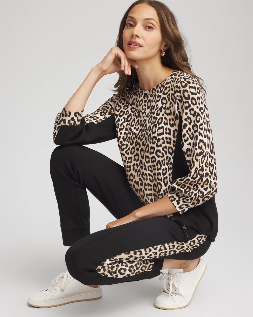 Zenergy® Animal-Print Bungee Top