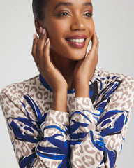 Zenergy® Soft Animal Print Top