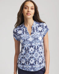 Zenergy® UPF Printed Polo Top
