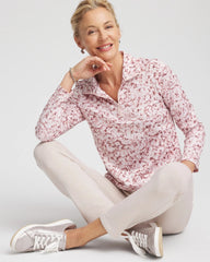 Zenergy® UPF Printed Zip-Front Pullover