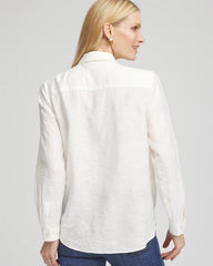 Textured Tie-Front Pullover Top