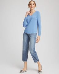 Ella V-Neck Pullover Sweater
