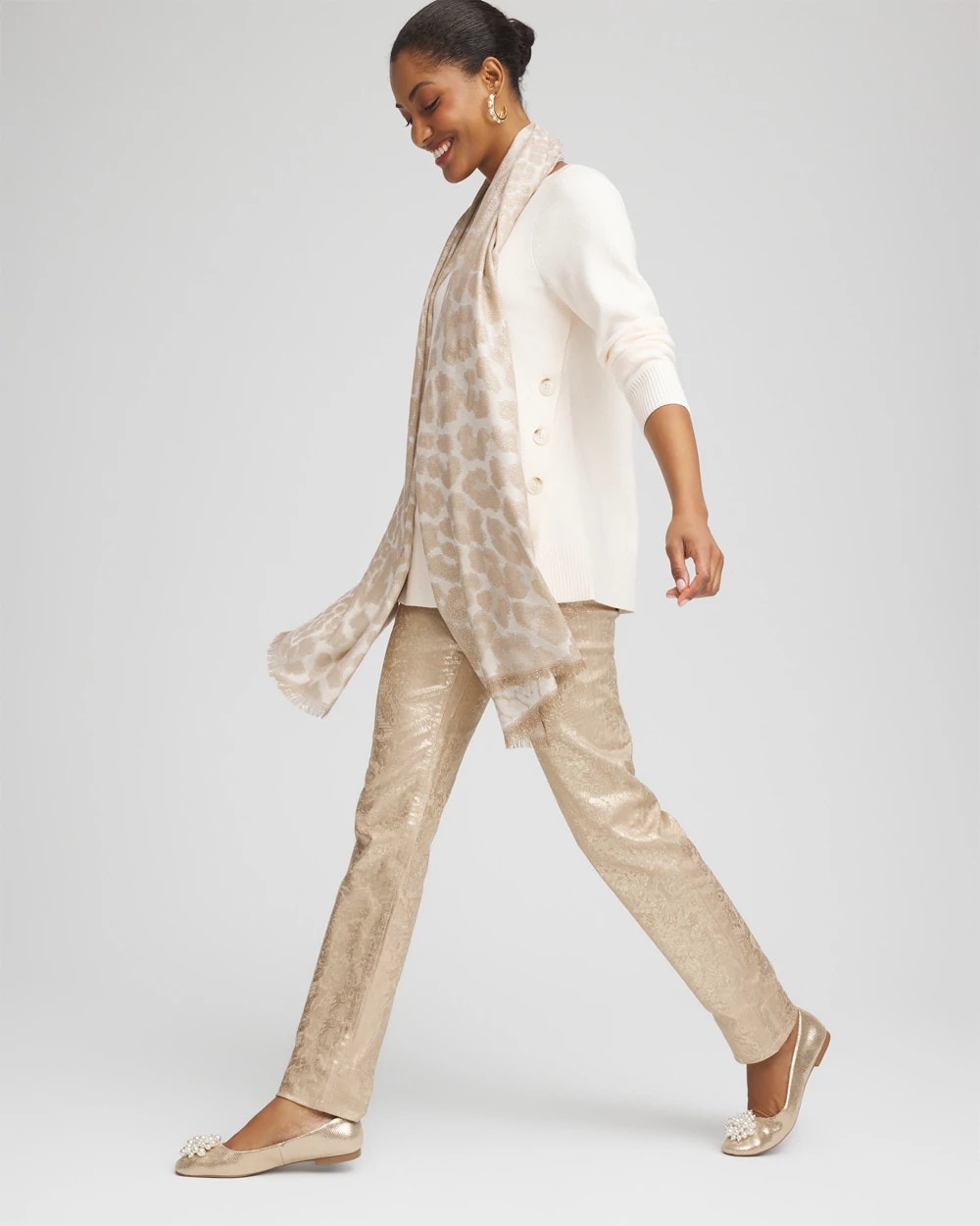 Button Tunic Sweater
