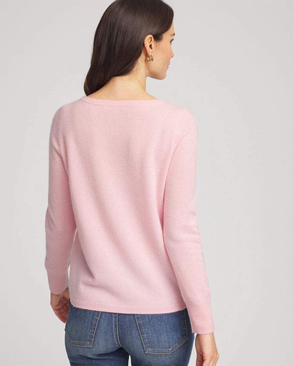 Embellished Cashmere Pullover Sweater