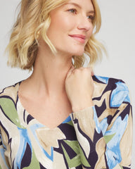 Ella Bloom V-Neck Pullover Sweater