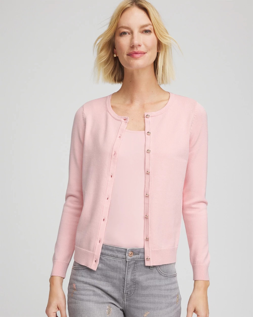 Crewneck Cardigan