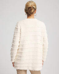 Fringe Ottoman Knit Cardigan