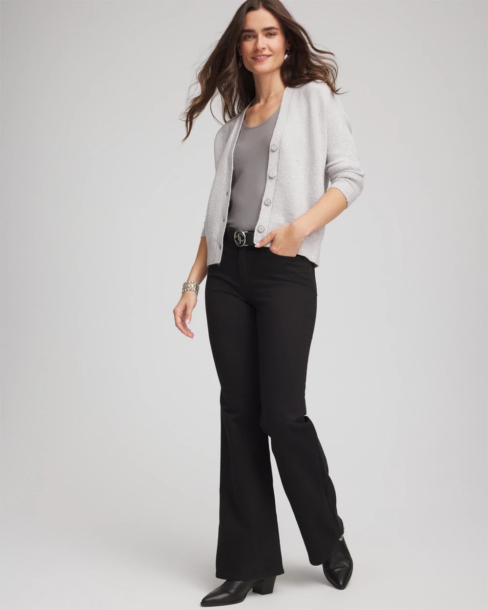 Shine Boyfriend Cardigan