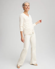 Embellished Crewneck Cardigan