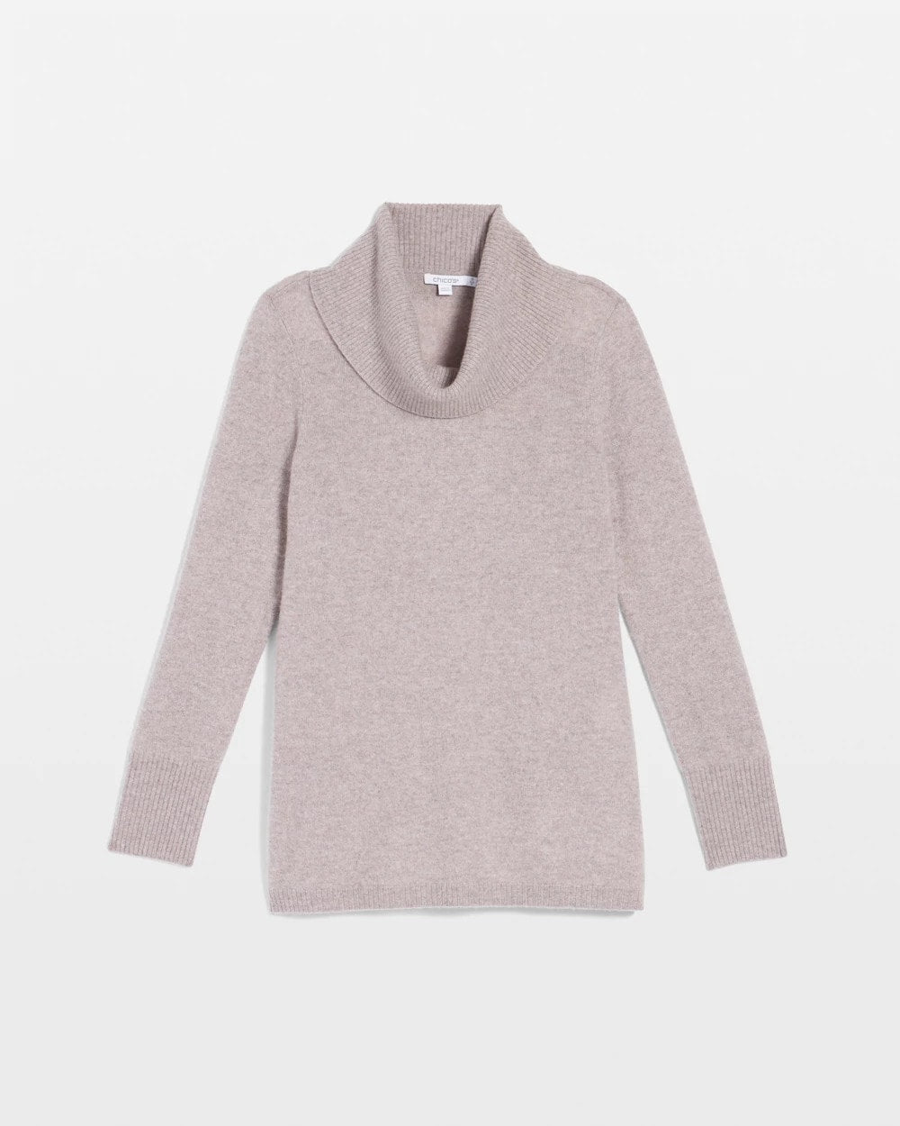 Cowlneck Cashmere Pullover Tunic