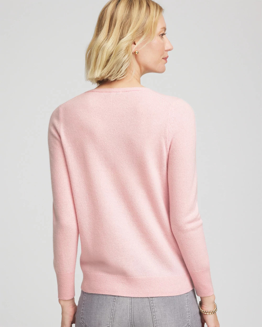 Relaxed V-Neck Cashmere Sweater