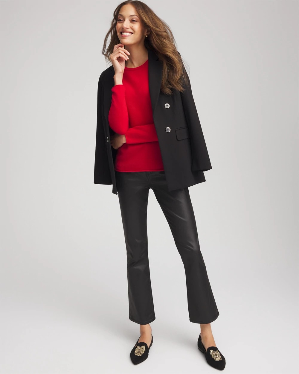 Crewneck Cashmere Pullover Sweater