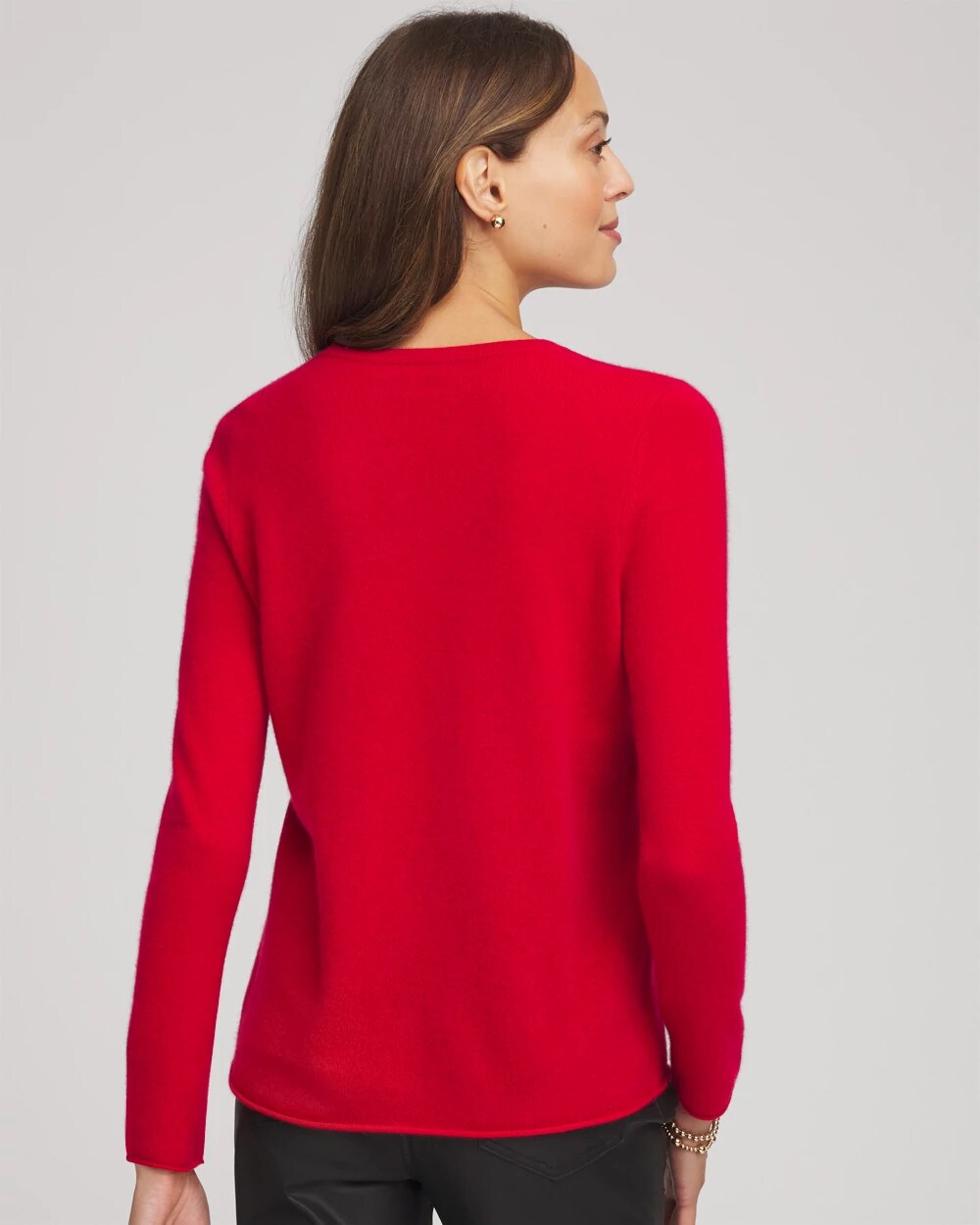 Crewneck Cashmere Pullover Sweater