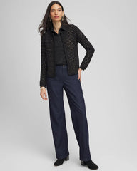 Shine Cropped Cardigan
