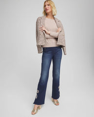 Ella Embellished Dolman Pullover Sweater