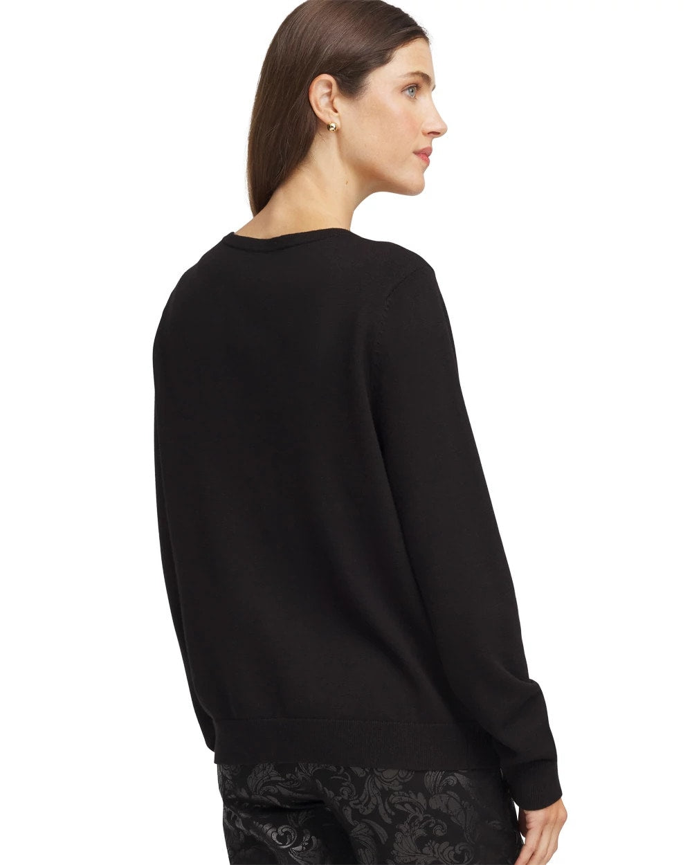 Ombré Rhinestone Cardigan