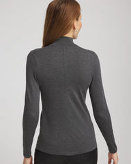 Ella Rhinestone Mockneck Sweater