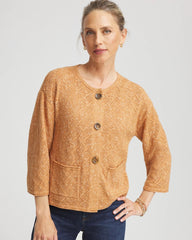 Tweed Cropped Sweater