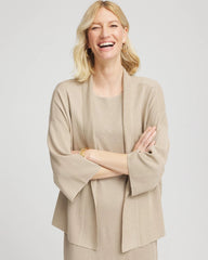 Travelers™ Collection Metallic Knit Cardigan