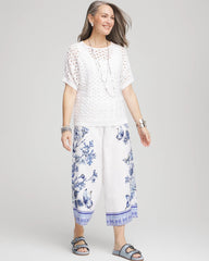 Dolman Pointelle Sweater