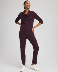 Zenergy® Luxe Diamante Cowlneck Tunic