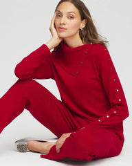 Zenergy® Luxe Envelope Neck Sweater
