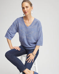 Dolman V-Neck Sweater