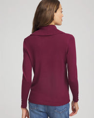 Cowlneck Long-Sleeved Sweater