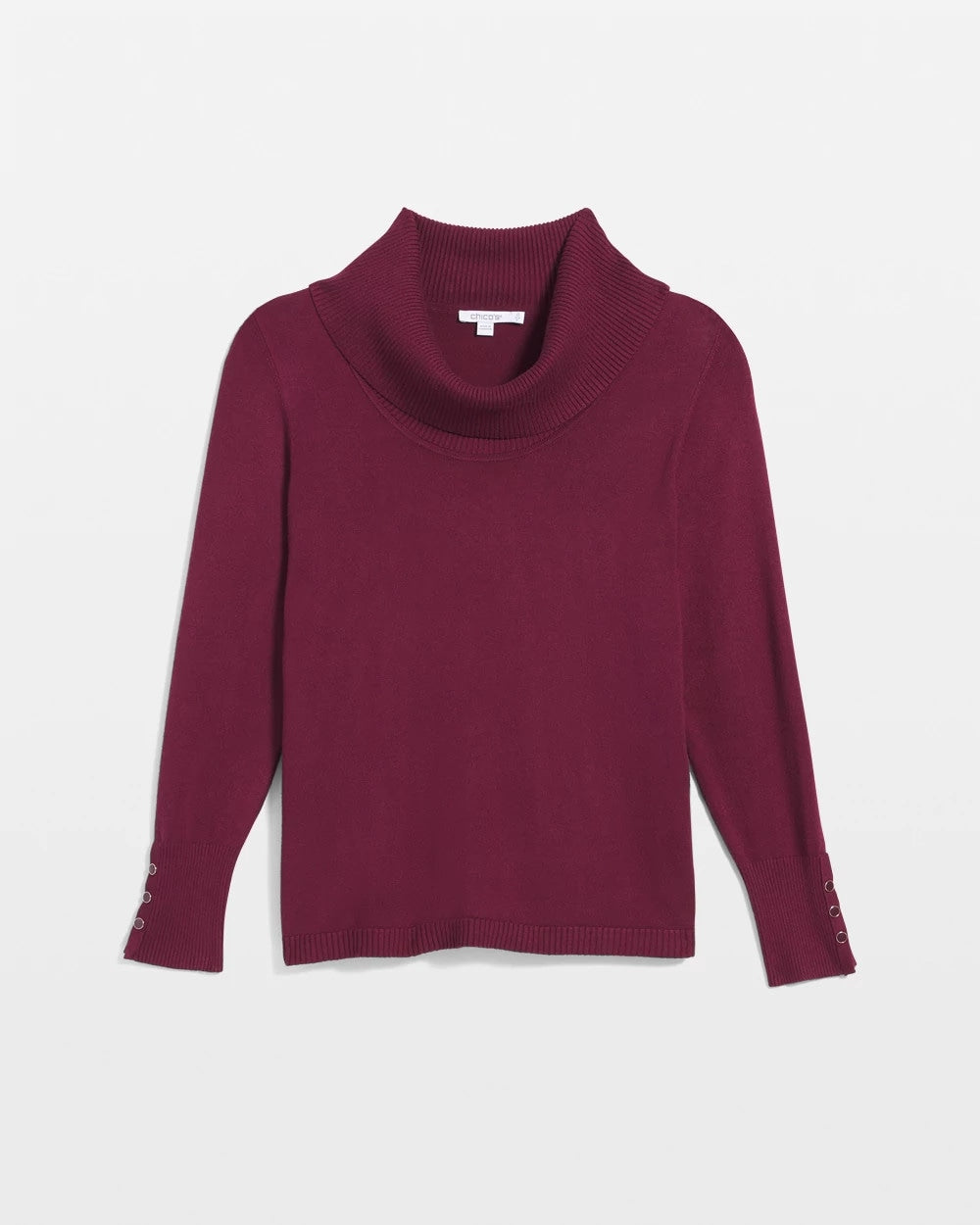 Cowlneck Long-Sleeved Sweater