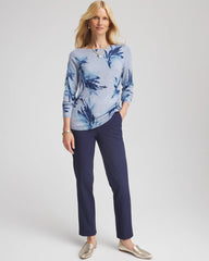 Ella Painterly Bateau Pullover Sweater